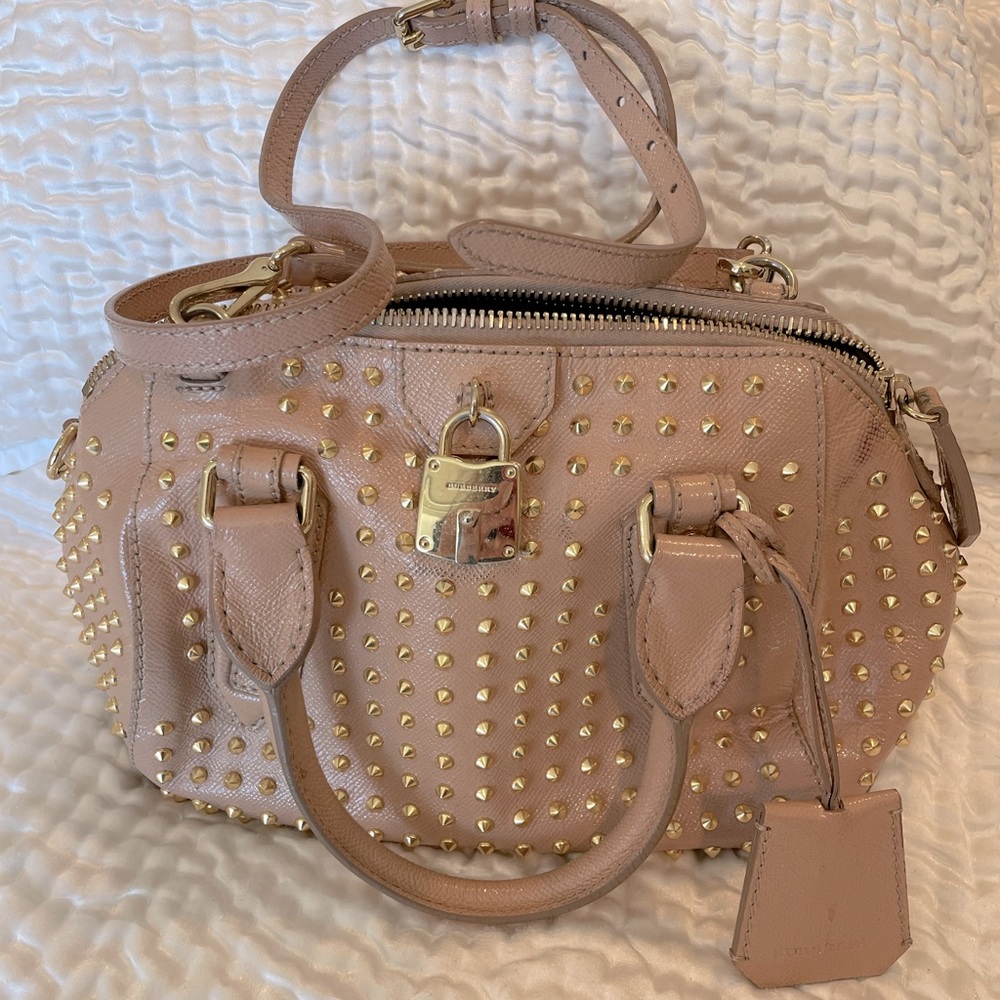 Burberry Blaze studded bag - top handheld and shoulder strap/Good used condition